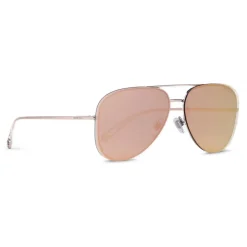 Giorgio Armani - Metal Pilot Frame Sunglasses - Silver - Sunglasses - Eyewear - Avvenice