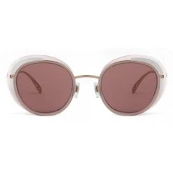 Giorgio Armani - Open Lenses Round Frame Sunglasses - Silver - Sunglasses - Eyewear - Avvenice^ Sunglasses & Eyewear