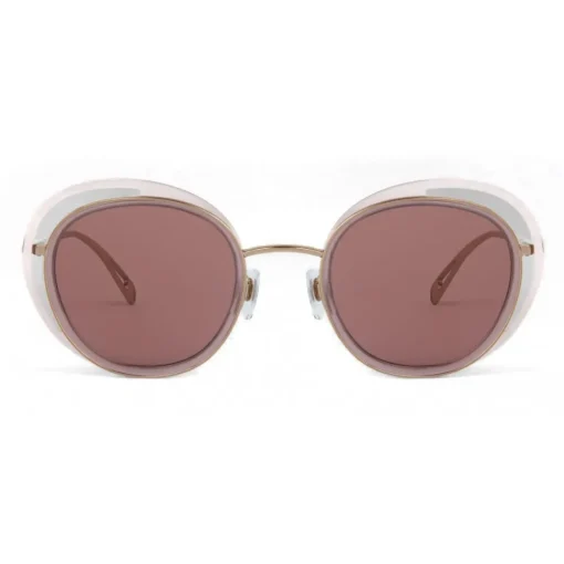 Giorgio Armani - Open Lenses Round Frame Sunglasses - Silver - Sunglasses - Eyewear - Avvenice^ Sunglasses & Eyewear