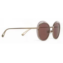Giorgio Armani - Open Lenses Round Frame Sunglasses - Silver - Sunglasses - Eyewear - Avvenice^ Sunglasses & Eyewear