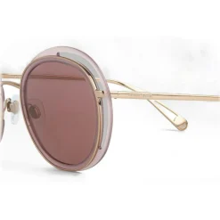 Giorgio Armani - Open Lenses Round Frame Sunglasses - Silver - Sunglasses - Eyewear - Avvenice^ Sunglasses & Eyewear