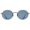 Giorgio Armani - Oval Sunglasses - Blue - Sunglasses - Eyewear - Avvenice