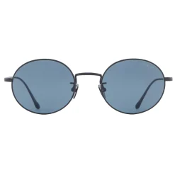 Giorgio Armani - Oval Sunglasses - Blue - Sunglasses - Eyewear - Avvenice