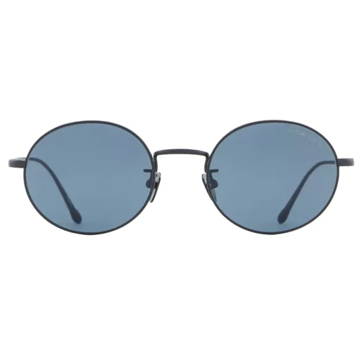 Giorgio Armani - Oval Sunglasses - Blue - Sunglasses - Eyewear - Avvenice