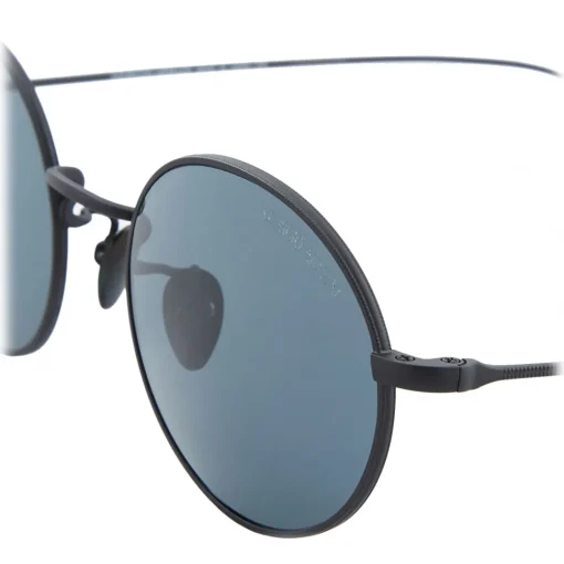 Giorgio Armani - Oval Sunglasses - Blue - Sunglasses - Eyewear - Avvenice