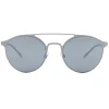 Giorgio Armani - Panthos Shape Sunglasses - Light Grey - Sunglasses - Eyewear - Avvenice