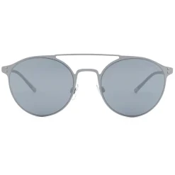 Giorgio Armani - Panthos Shape Sunglasses - Light Grey - Sunglasses - Eyewear - Avvenice