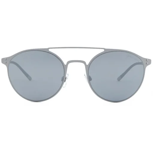 Giorgio Armani - Panthos Shape Sunglasses - Light Grey - Sunglasses - Eyewear - Avvenice