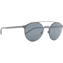 Giorgio Armani - Panthos Shape Sunglasses - Light Grey - Sunglasses - Eyewear - Avvenice