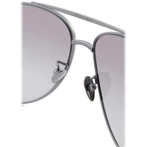 Giorgio Armani - Pilot Classic Sunglasses - Gray - Sunglasses - Eyewear - Avvenice