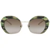 Giorgio Armani - Retrò - Metal Sunglasses with Gradient Lenses - Green - Sunglasses - Eyewear - Avvenice