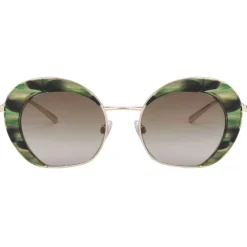 Giorgio Armani - Retrò - Metal Sunglasses with Gradient Lenses - Green - Sunglasses - Eyewear - Avvenice