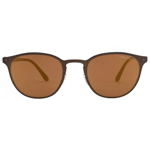 Giorgio Armani - Retrò - Metal Sunglasses with Metal Frame - Brown - Sunglasses - Eyewear - Avvenice^ Sunglasses & Eyewear