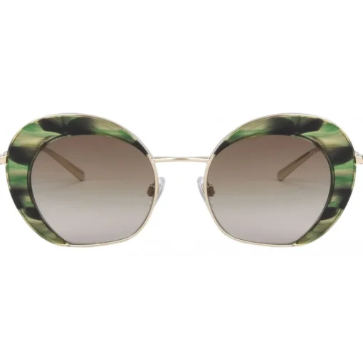 Giorgio Armani - Retrò - Metal Sunglasses with Gradient Lenses - Green - Sunglasses - Eyewear - Avvenice