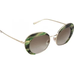 Giorgio Armani - Retrò - Metal Sunglasses with Gradient Lenses - Green - Sunglasses - Eyewear - Avvenice