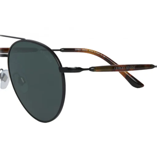 Giorgio Armani - Round Frame - Metal Round Frame Sunglasses - Black - Sunglasses - Eyewear - Avvenice^ Sunglasses & Eyewear
