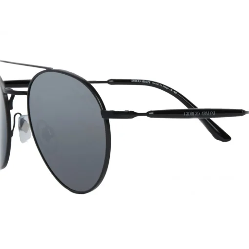 Giorgio Armani - Round Frame - Metal Round Frame Sunglasses - Dark Grey - Sunglasses - Eyewear - Avvenice