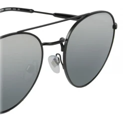 Giorgio Armani - Round Frame - Metal Round Frame Sunglasses - Dark Grey - Sunglasses - Eyewear - Avvenice
