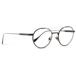 Giorgio Armani - Round Man Eyeglass - Black – Optical Glasses - Eyewear - Avvenice
