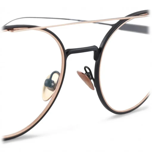 Giorgio Armani - Round Man Eyeglass - Black – Optical Glasses - Eyewear - Avvenice