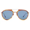 Giorgio Armani - Round Sunglasses - Brown - Sunglasses - Eyewear - Avvenice