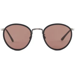Giorgio Armani - Round Sunglasses - Black - Sunglasses - Eyewear - Avvenice