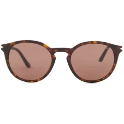 Giorgio Armani - Round Sunglasses - Brown - Sunglasses - Eyewear - Avvenice