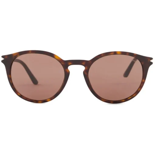 Giorgio Armani - Round Sunglasses - Brown - Sunglasses - Eyewear - Avvenice