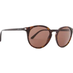 Giorgio Armani - Round Sunglasses - Brown - Sunglasses - Eyewear - Avvenice