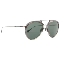 Giorgio Armani - Round Sunglasses - Grey - Sunglasses - Eyewear - Avvenice^ Sunglasses & Eyewear