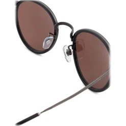 Giorgio Armani - Round Sunglasses - Black - Sunglasses - Eyewear - Avvenice