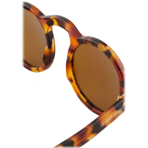 Giorgio Armani - Round Sunglasses - Brown - Sunglasses - Eyewear - Avvenice^ Sunglasses & Eyewear
