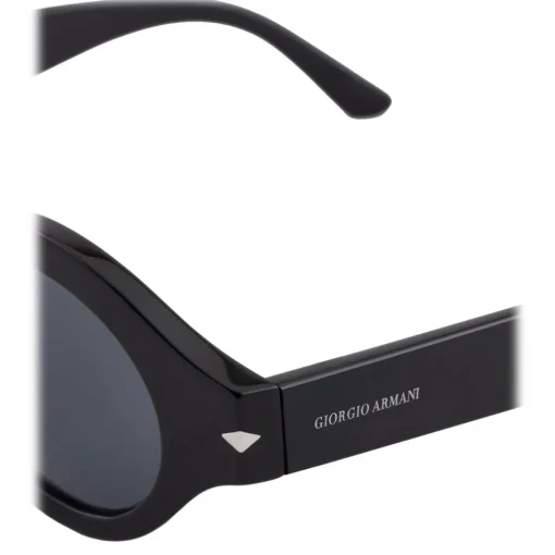 Giorgio Armani - Round Sunglasses - Black - Sunglasses - Eyewear - Avvenice^ Sunglasses & Eyewear