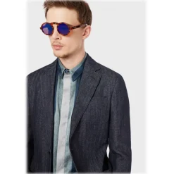 Giorgio Armani - Round Sunglasses - Brown - Sunglasses - Eyewear - Avvenice^ Sunglasses & Eyewear