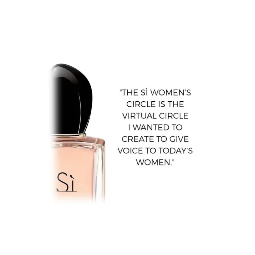 Giorgio Armani Beauty Giorgio Armani - Sì Eau De Parfum - Aromatic with Hints of Rose - Luxury Fragrances - 50 ml - Avvenice^ Fragrances