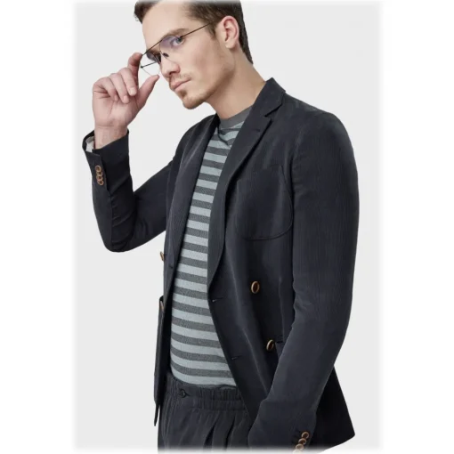 Giorgio Armani - Semi Rim Man Optical Glasses - Black – Optical Glasses - Eyewear - Avvenice^ Sunglasses & Eyewear