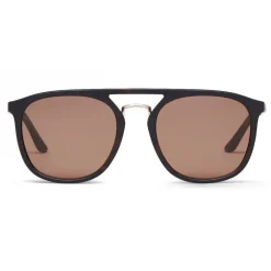 Giorgio Armani - Square Frame Sunglasses - Brown - Sunglasses - Eyewear - Avvenice