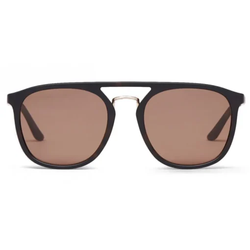 Giorgio Armani - Square Frame Sunglasses - Brown - Sunglasses - Eyewear - Avvenice