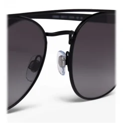 Giorgio Armani - Square Frame Modern Sunglasses - Black - Sunglasses - Eyewear - Avvenice^ Sunglasses & Eyewear