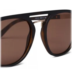 Giorgio Armani - Square Frame Sunglasses - Brown - Sunglasses - Eyewear - Avvenice