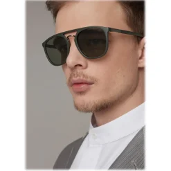 Giorgio Armani - Square Frame Sunglasses - Green - Sunglasses - Eyewear - Avvenice^ Sunglasses & Eyewear