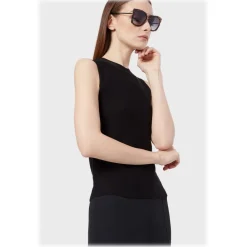 Giorgio Armani - Squared Sunglasses - Dark Brown - Sunglasses - Eyewear - Avvenice