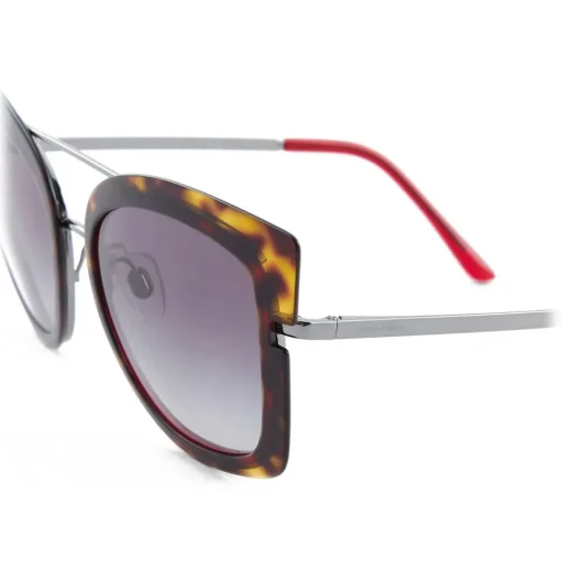 Giorgio Armani - Squared Sunglasses - Dark Brown - Sunglasses - Eyewear - Avvenice