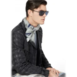 Giorgio Armani - Sunglasses - Black and Blue - Sunglasses - Eyewear - Avvenice