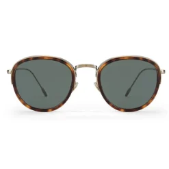 Giorgio Armani - Tech - Metal Sunglasses in Metal and Acetate - Brown - Sunglasses - Eyewear - Avvenice
