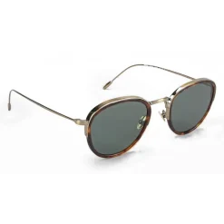Giorgio Armani - Tech - Metal Sunglasses in Metal and Acetate - Brown - Sunglasses - Eyewear - Avvenice