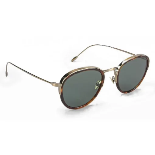 Giorgio Armani - Tech - Metal Sunglasses in Metal and Acetate - Brown - Sunglasses - Eyewear - Avvenice