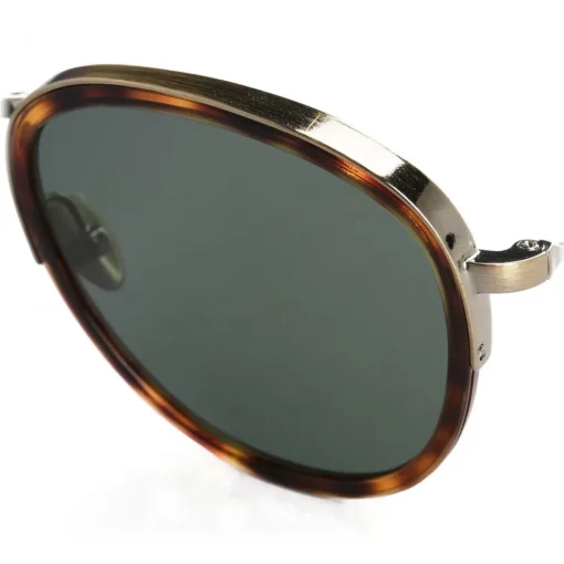 Giorgio Armani - Tech - Metal Sunglasses in Metal and Acetate - Brown - Sunglasses - Eyewear - Avvenice