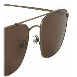 Giorgio Armani - Timeless - Sunglasses with Metal Frame - Brown - Sunglasses - Eyewear - Avvenice