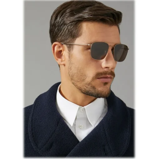 Giorgio Armani - Timeless - Sunglasses with Metal Frame - Brown - Sunglasses - Eyewear - Avvenice